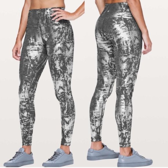 lululemon athletica Pants - NWOT Lululemon Wunder Under Hi-Rise Foil Leggings